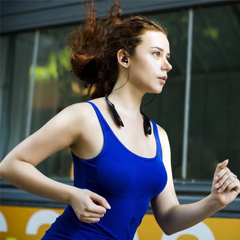 YOU FIRST TWS Спортивные Bluetooth наушники беспроводные стерео гарнитура с шейным