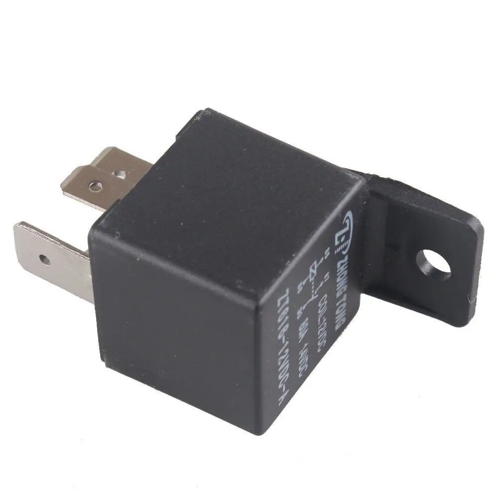 EE support Car Truck Auto Heavy 12V 80A 80 AMP SPST Relay 4 Pin 4P Relays Black | Switches &amp