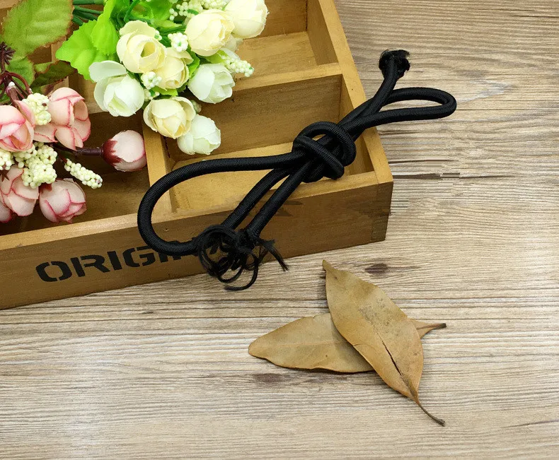 

5 meters* Strong Elastic Bungee Rope Shock Cord Stretch String For Repair, Outdoors White and Black 5mm Elastic SJD02