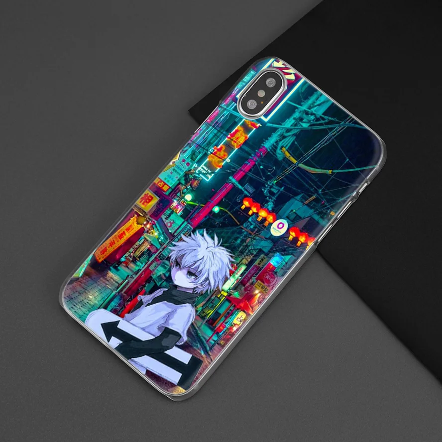 Чехол Hunter x Hunter Для iPhone XS Max XR X 10 11 7S 8 6 6S Plus 5S SE 5 4S 4 5C 6+ 6S+ 7+ 8+ жесткий чехол для телефона с рисунком аниме coque