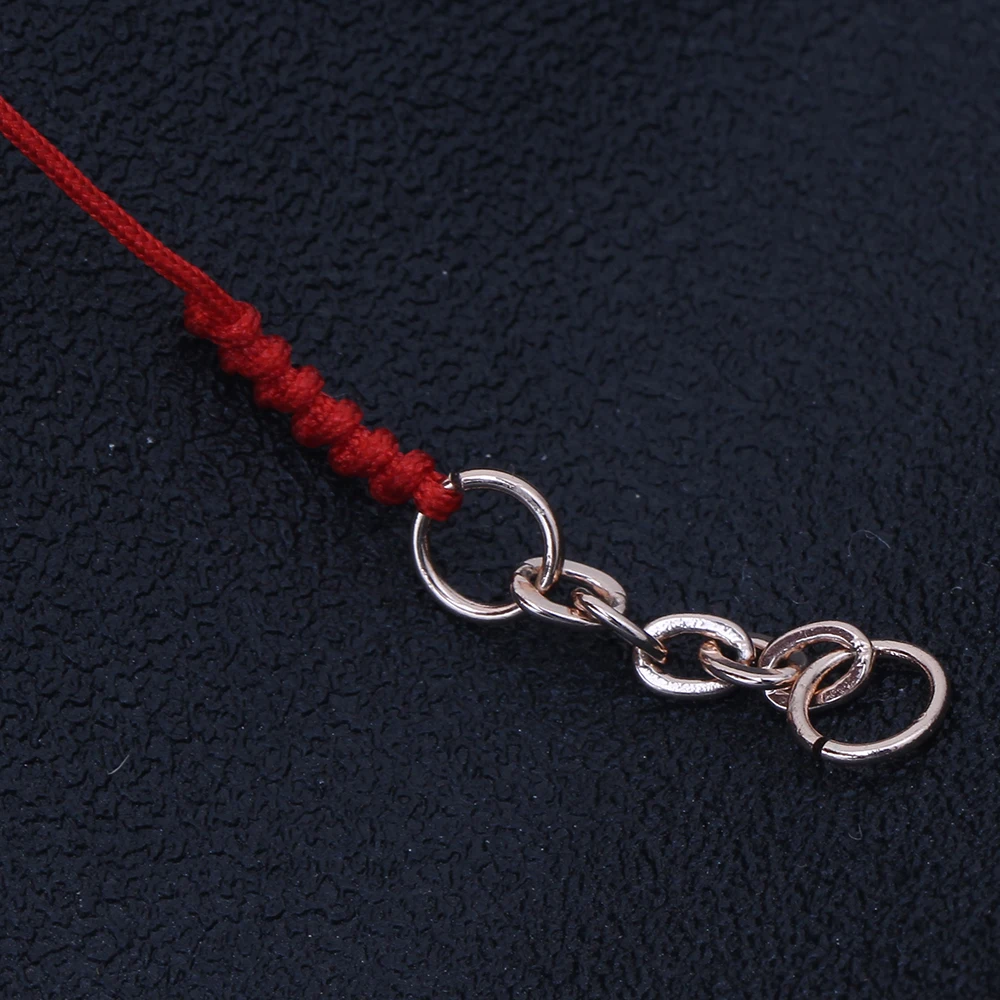 Подарок на день Святого Валентина ювелирное изделие тонкая красная нить веревка