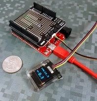 

Qwiic водостойкий OLED-дисплей
