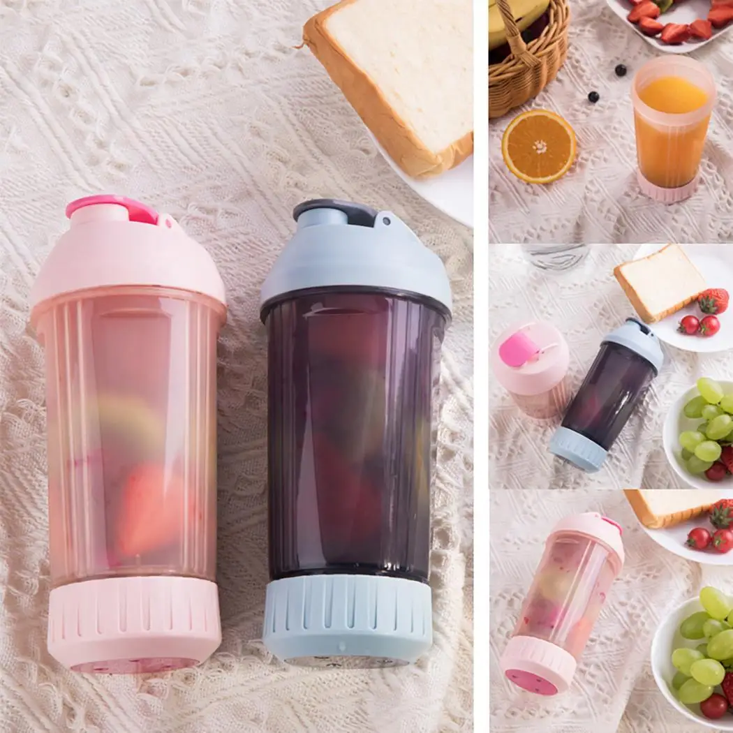 380 мл ручные прессующие соковыжималки Мини Портативный сок блендер для фруктов
