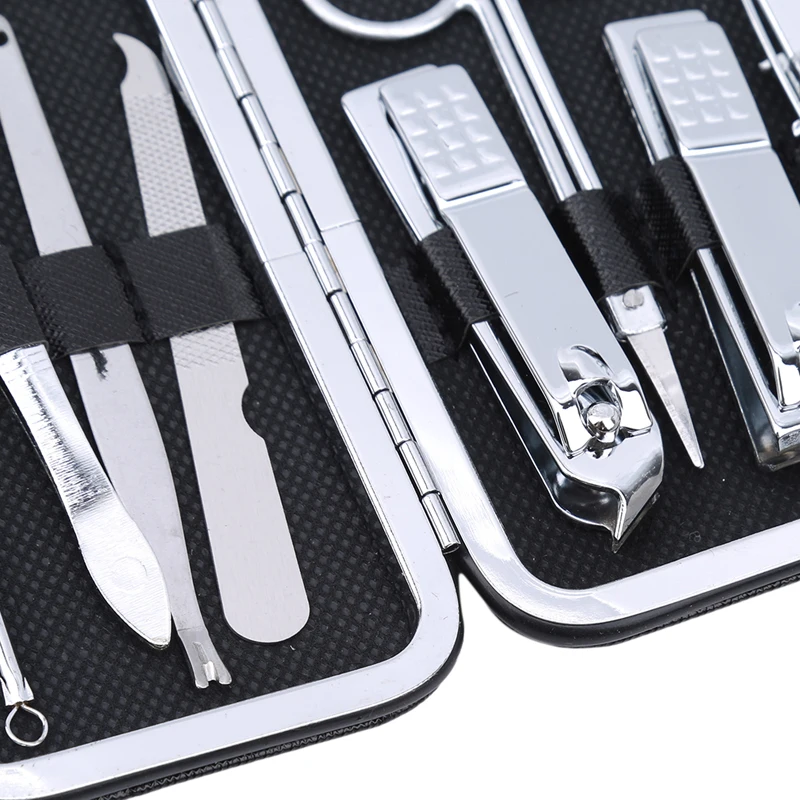 Набор инструментов для маникюра и педикюра комплект из 8 предметов нержавеющей
