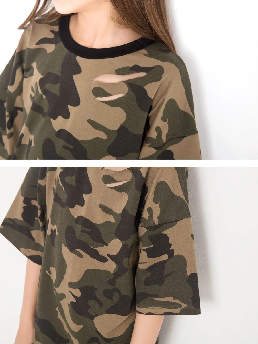Camouflage Girls Dress for Teenage Europe Style Short Sleeved Summer Fashion Kids Clothing Real Shot 6 8 10 12 14 Year | Детская одежда