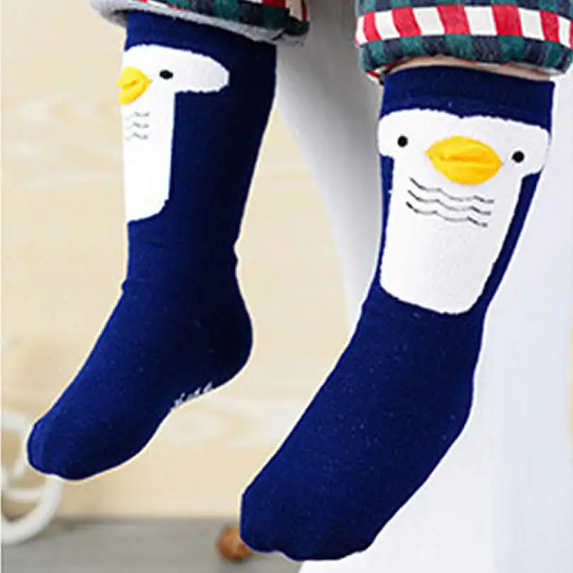 Baby Socks South Korea Dispensing non-slip Cotton Owl girls/boys Below the knee Animal motifs sock Beikinyuans | Детская одежда и - Фото №1