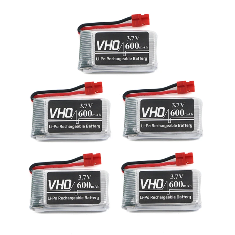 VHO 5 шт. 3 7 В 600 мАч Батарея Syma X5HC X5HW RC Quadcopter запасной Запчасти Аксессуары для видео