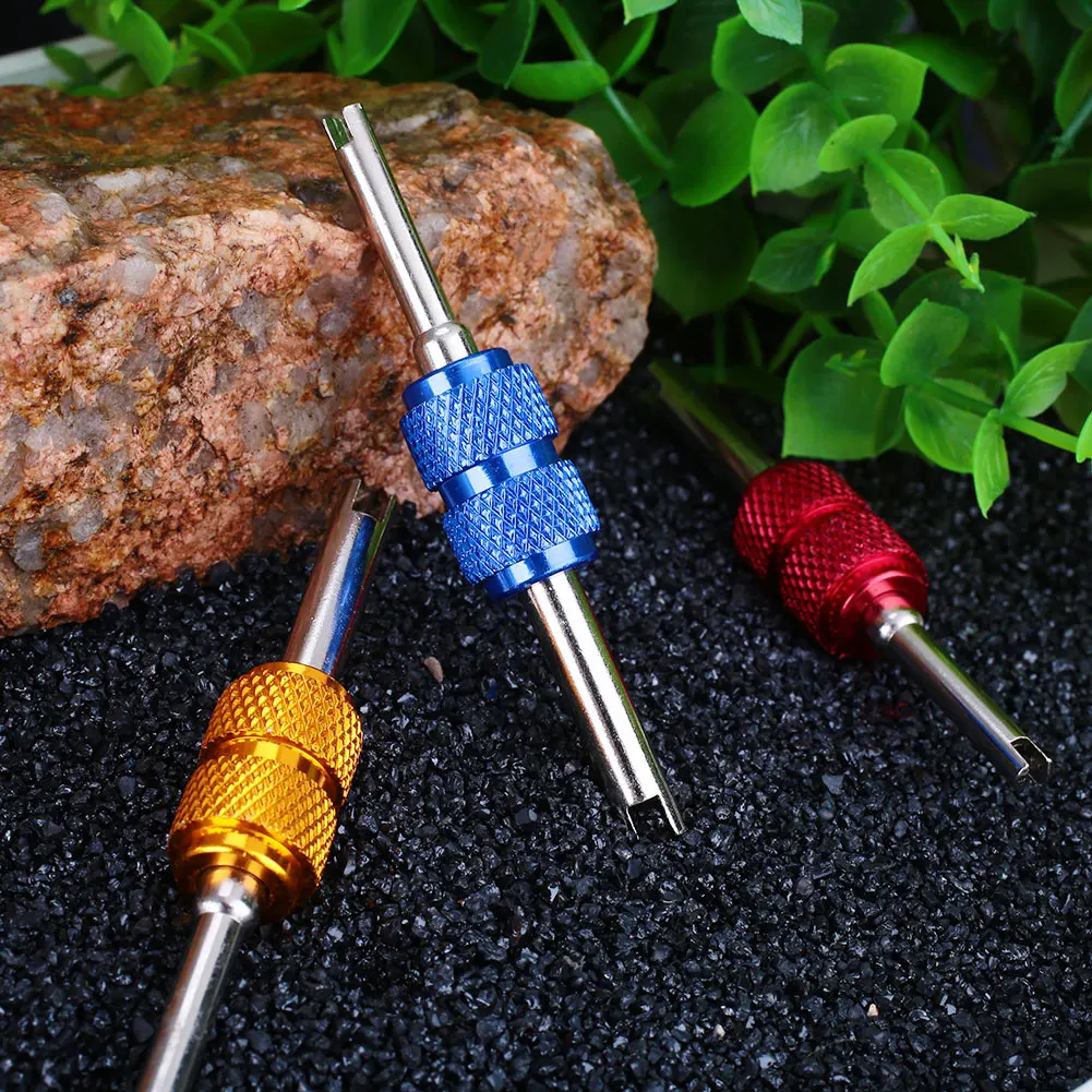 Автомобиль Грузовик шин клапан Core Remover установщик алюминий двойной шины