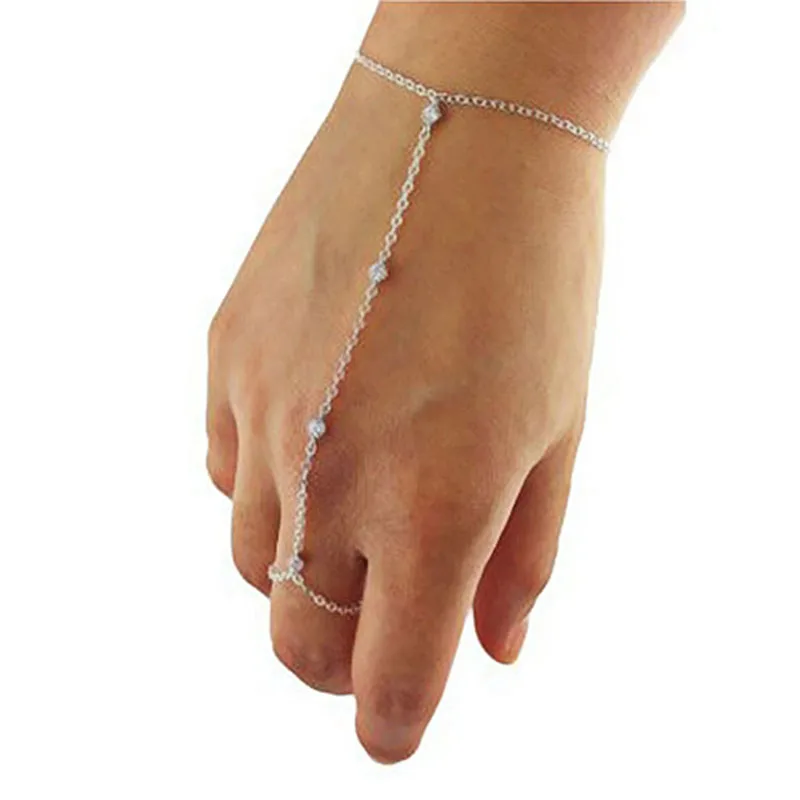 Модные бусы ручной браслет цепочка женские элегантные свадебные браслеты Бохо