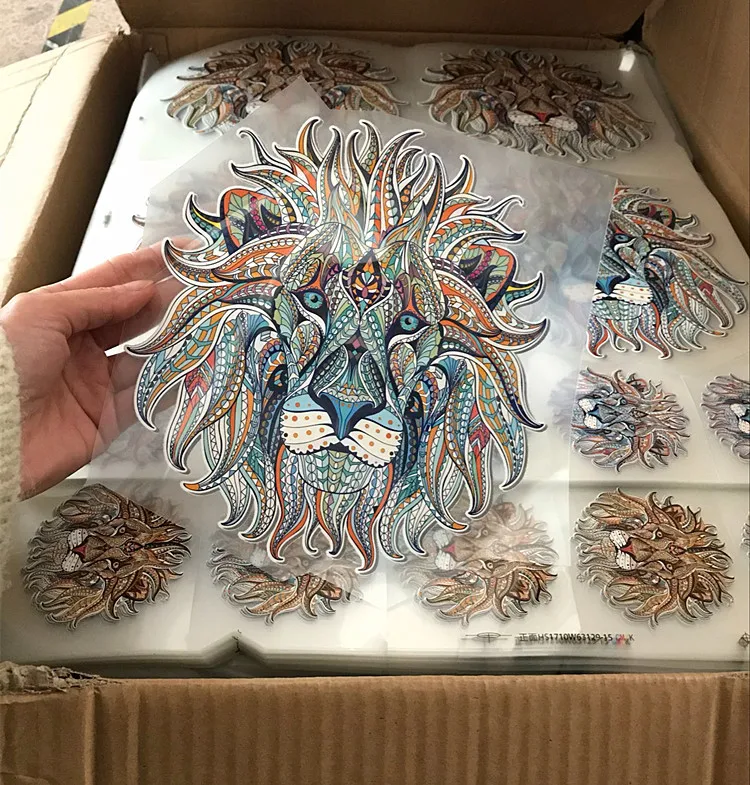 Новое платье DIY Горячая передача печать 3D Творческая личность глажка колокольчики перья Ke Тип горячий шаблон наклейки