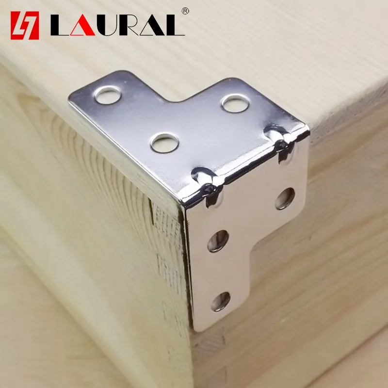 4Pcs Wrap Angle Wooden Box Corner Wooden Box Corner Edging Box Accessories Corner Brackets Iron Corner