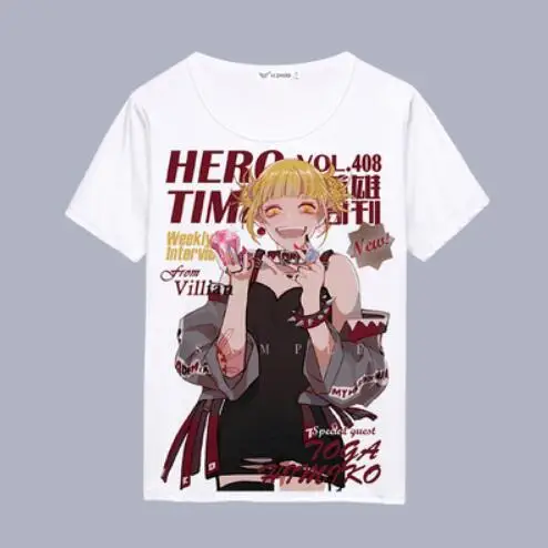 6 Детская футболка с надписью «Boku no Hero Academy» для мальчиков Midoriya Izuku Bakugou Katsuki OCHACO URARAKA, футболка с короткими рукавами с надписью «My Hero Academy» - Цвет: 6