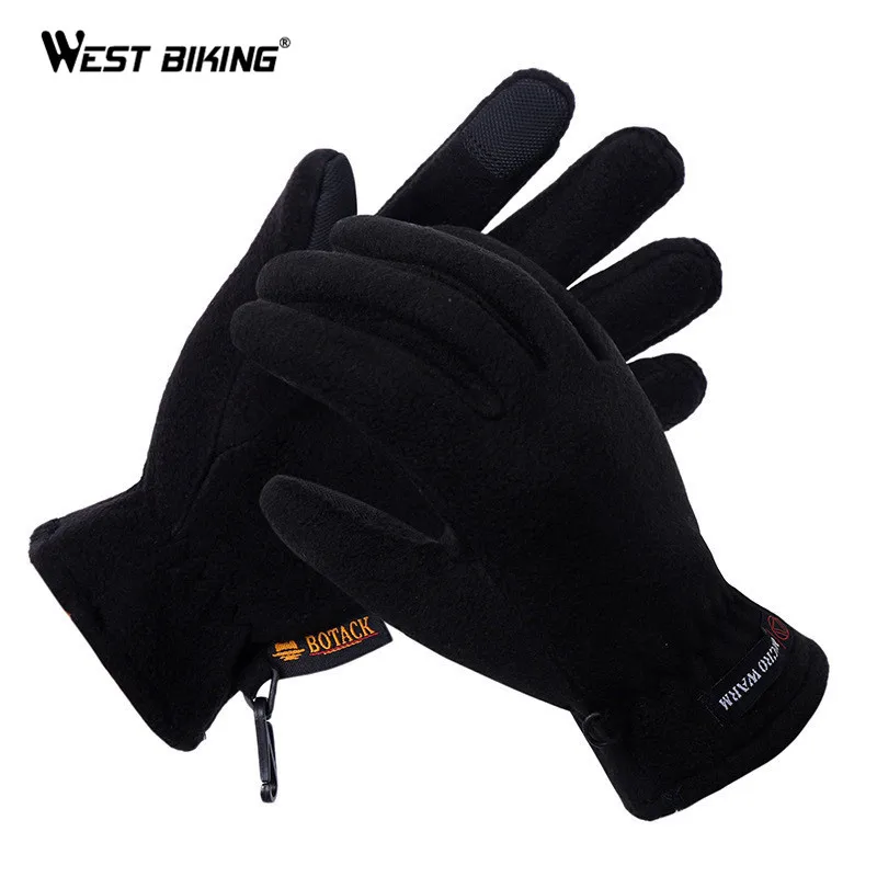 Зимние флисовые велосипедные перчатки с сенсорным экраном|bike cycling gloves|bike glovescycling