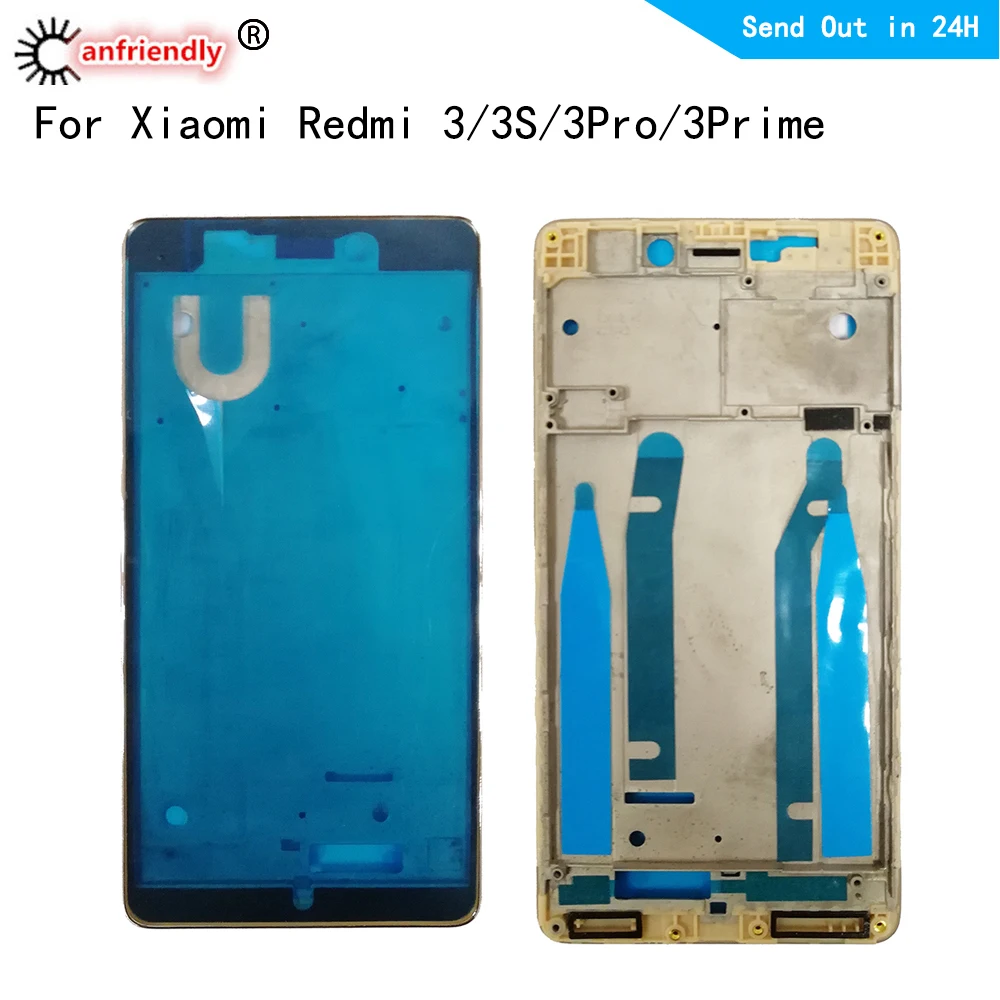 AAA Качество Средняя рамка для xiaomi redmi 3 3S 3Pro 3prime средняя Корпус чехол redmi3 |