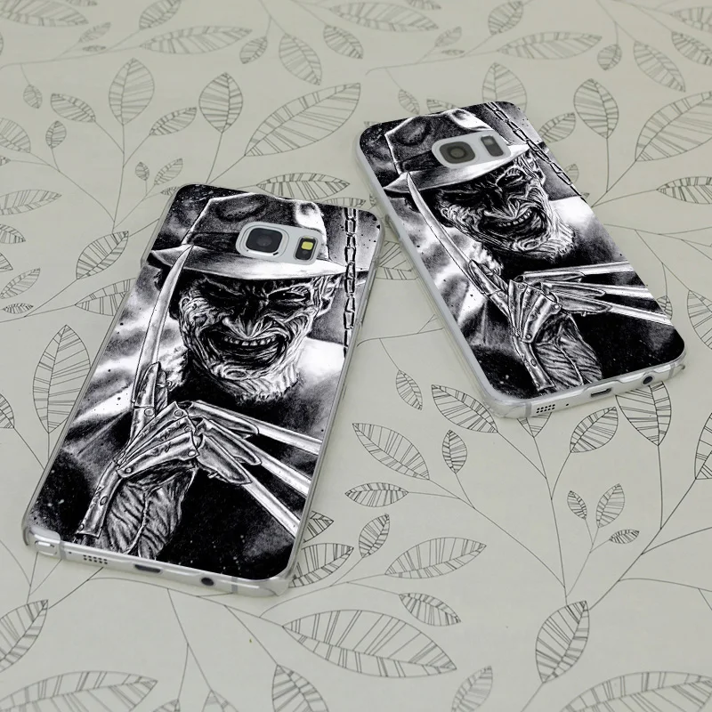 C3862 Freddy Krueger Transparent Hard PC Case Cover For Samsung Galaxy S 3 4 5 6 7 Mini Edge Plus Note 9 |