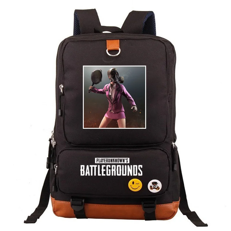 09 Горячая игра PUBG BATTLEGROUNDS Куриный Ужин мальчик девочка школьная сумка для женщин рюкзак для подростков холст мужской студенческий рюкзак - Цвет: 09
