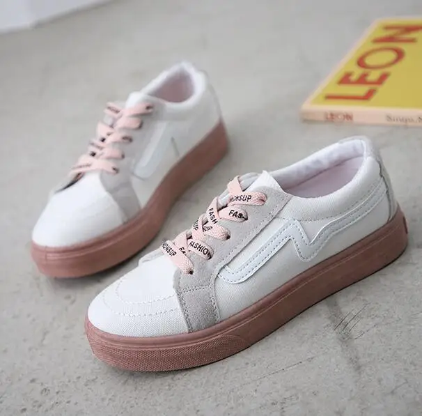 

Women Casual Shoes Mixed Colors Lace Up Female Fashion Sneakers Tenis Feminino Zapatillas Deportivas Mujer Chaussure Femme