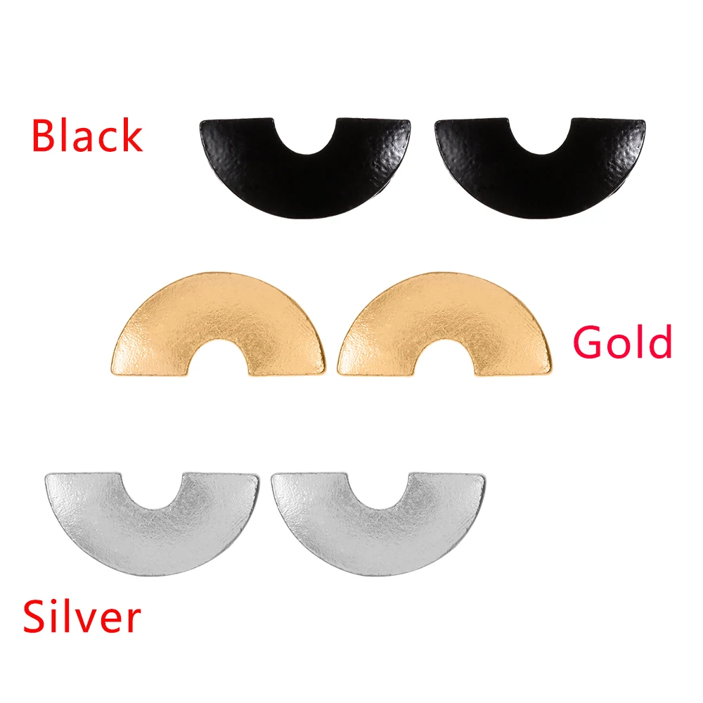 2018 новые модные брендовые винтажные полукруглые серьги гвоздики для ушей