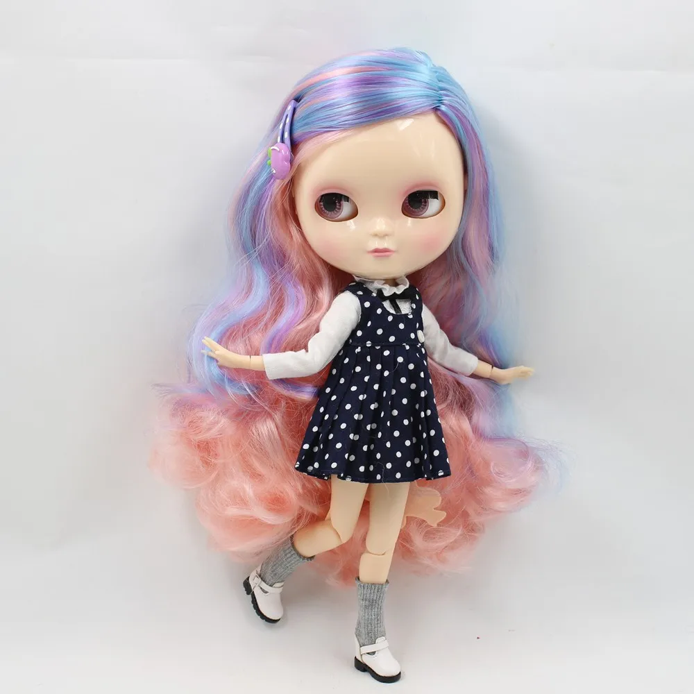 Fortune Days F&ampD New ICY Doll Same As Factory Blyth doll Nude Joint Colorful Hair Mixed Color Pink &amp Purple Blue | Игрушки и хобби
