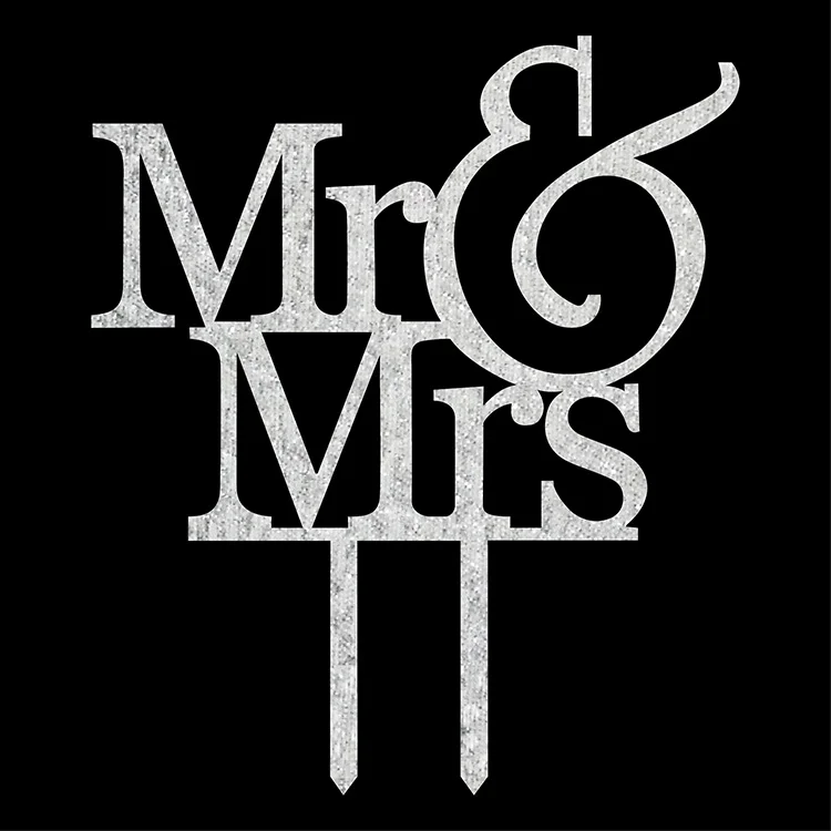 Флаги для свадебного торта с надписью We Do Love Mr & Mrs|cake decorating|cake flagscake topper |