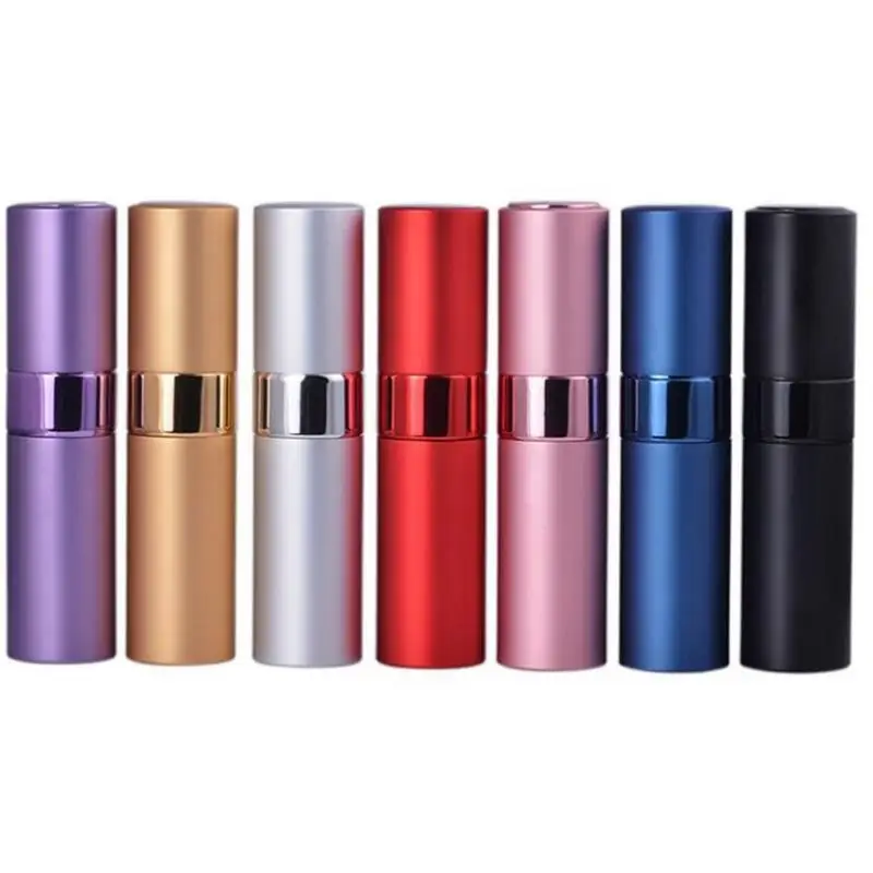 

8ml Ladies Fashion Portable Mini Travel Perfume Bottle Atomizer Parfum Spray Bottles For Scent Pump Case LX7486