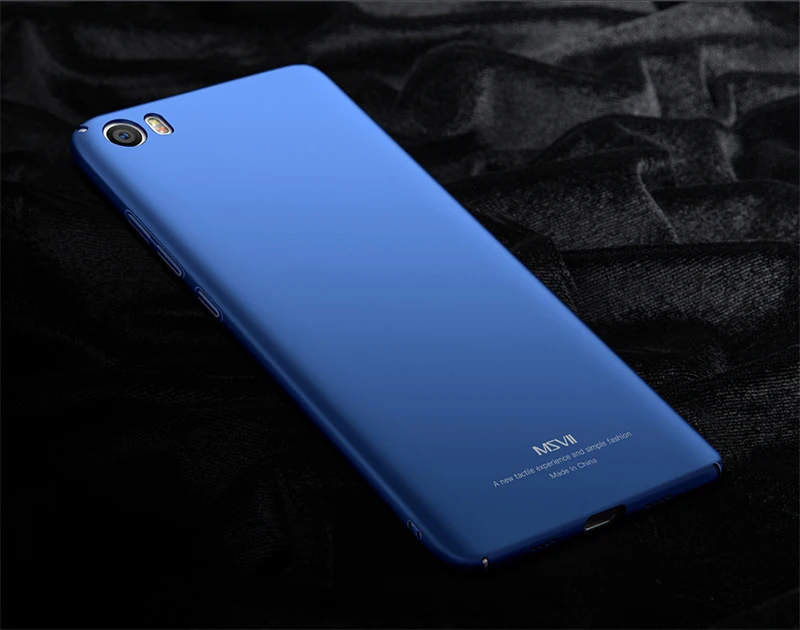 Чехлы для Xiaomi Mi 5 5S MSVII жесткий чехол из поликарбоната с полной защитой Ультратонкий матовый чехол для Xiaomi Mi5 Mi5S Mi 5 5S чехол для телефона