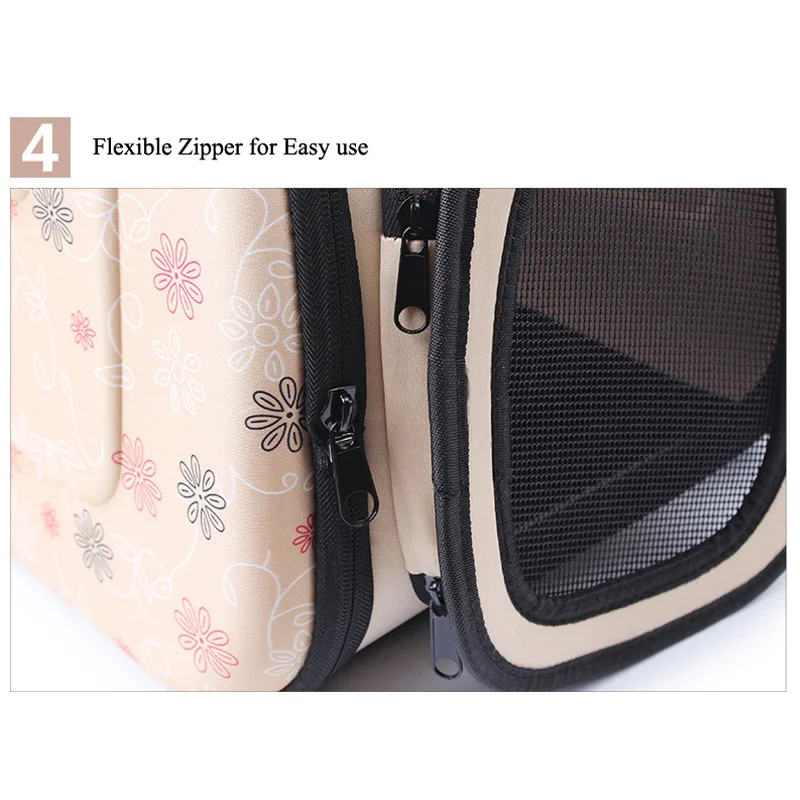 Портативная складная сумка для собак из ЭВА размер L путешествий кошек щенков