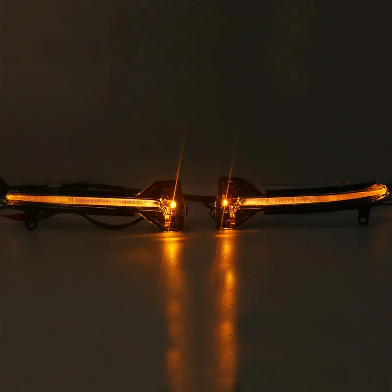 WISENGEAR зеркало заднего вида для BMW F10 F11 F13 светодиодный светильник с поворотным