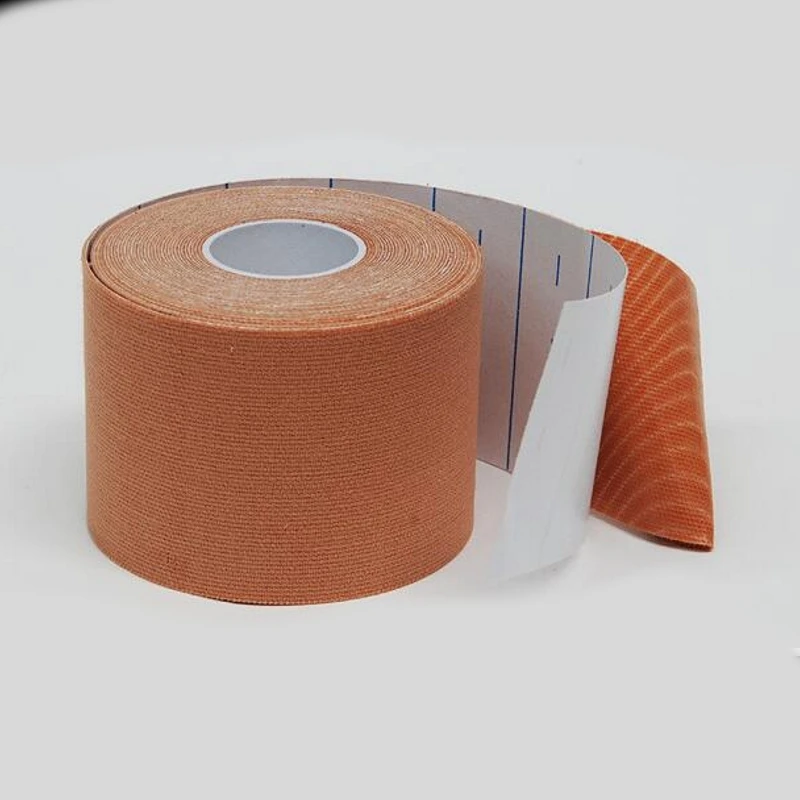 5 см x м эластичная хлопковая клейкая спортивная лента рулон для защиты от травм