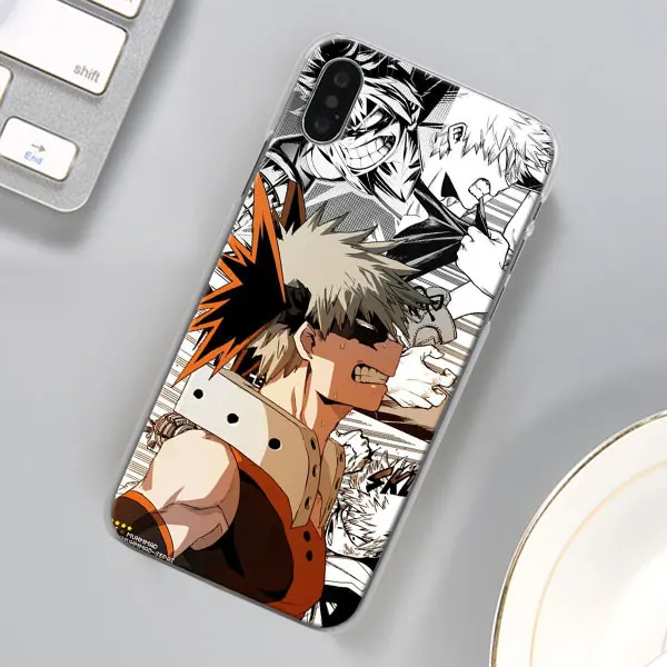 08 Чехол для телефона Boku no Hero Academy для Apple iPhone X XR 7 8 Plus 6 6s Plus XS MAX 11 Pro Max SE чехол для телефона Coque - Цвет: 08