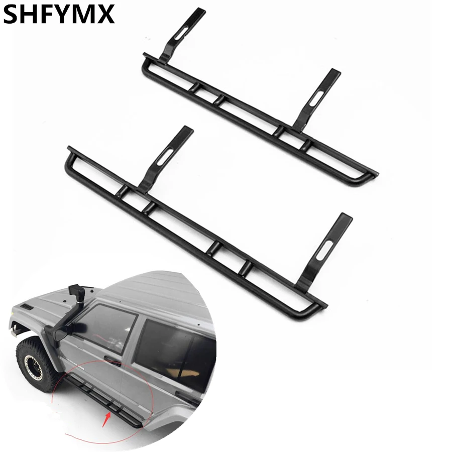 

RC Car 1:10 Stainless Steel Side PEDALS Assembly For 1/10 RC Crawler AXIAL SCX10 II 90046-47 JEEP CHEROKEE Remote Control TOYS