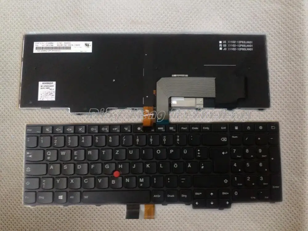 Оригинальная и новая черная клавиатура для ноутбука Lenovo E531 L540 W540 T540 T540P E540 100%