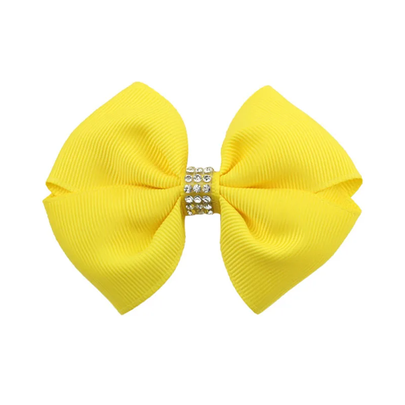 3.6 Inch Fashion Glitter Bow Hair Clips Girl Kids Children Boutique Hairbow Hairpins Baby Headwear Cute Accessories | Детская одежда и