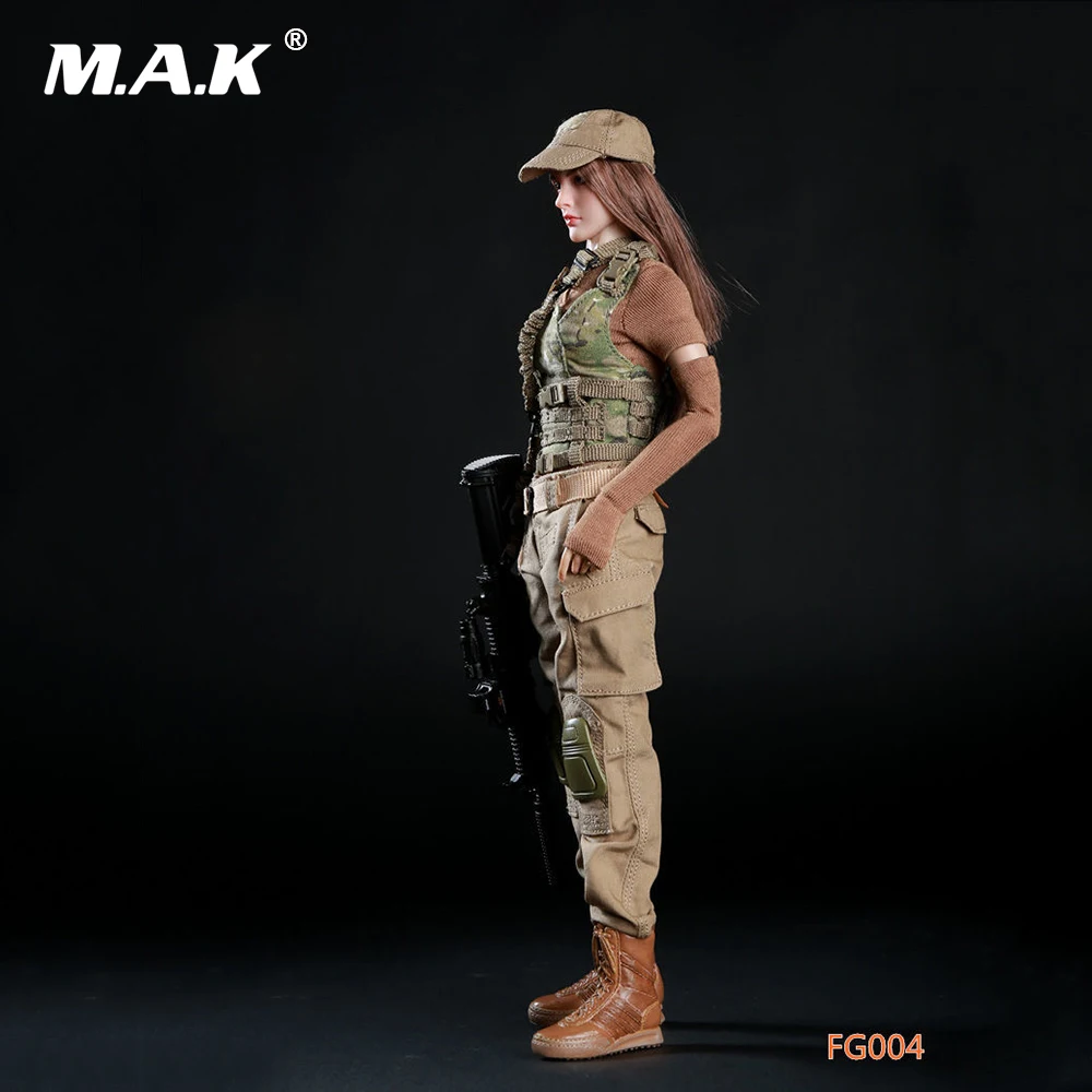 Масштаб 1/6 женская одежда FG004 военная боевая костюмы персонализированные фигурки