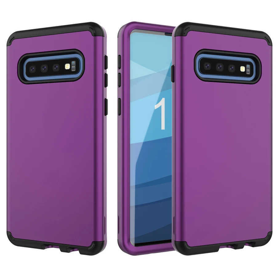 IQD чехол для Galaxy S10e S10 S9 S8 Plus, чехол 3 в 1, дизайн, противоударный чехол для samsung Note 9, 8, защита от падения, чехол s