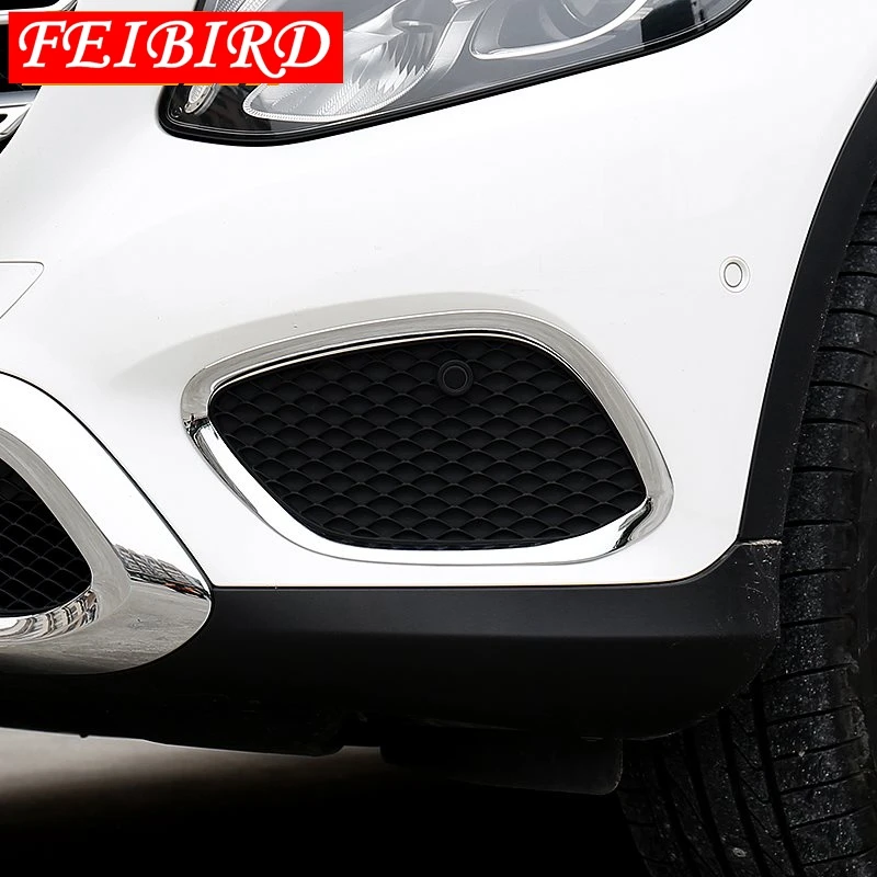 Автомобильные аксессуары для Mercedes Benz GLC X253 2016 2017 2018 2019 ABS Передние противотуманные