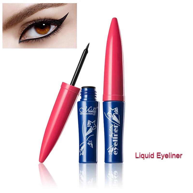 Подводка для глаз макияжа MENOW водостойкая жидкая подводка девочек Прямая