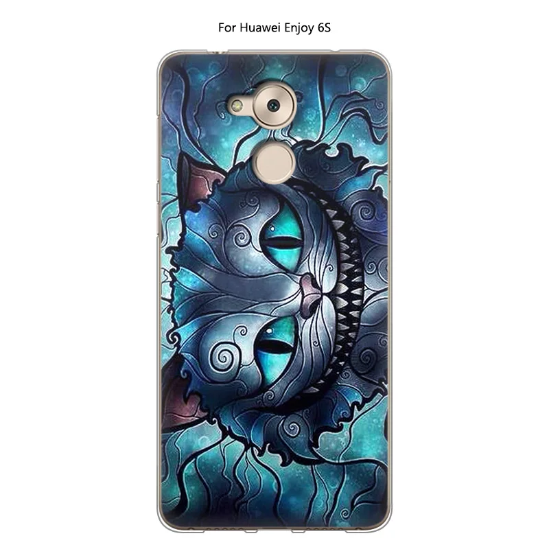 JURCHEN чехол для телефона чехол для Huawei Honor 6C силиконовый мягкий ТПУ чехол для Huawei NOVA Smart Case для Honor 6C чехол 5,0" - Цвет: 17