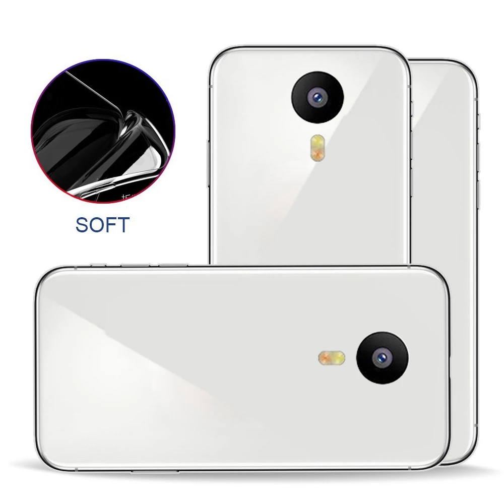 Silicone Soft TPU Transparent Case For Meizu Noblue NOTE3 High Quality Cover Cases | Мобильные телефоны и аксессуары