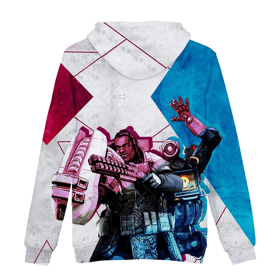 Одежда в стиле хип-хоп К-поп с 3D принтом для мальчиков модные толстовки капюшоном