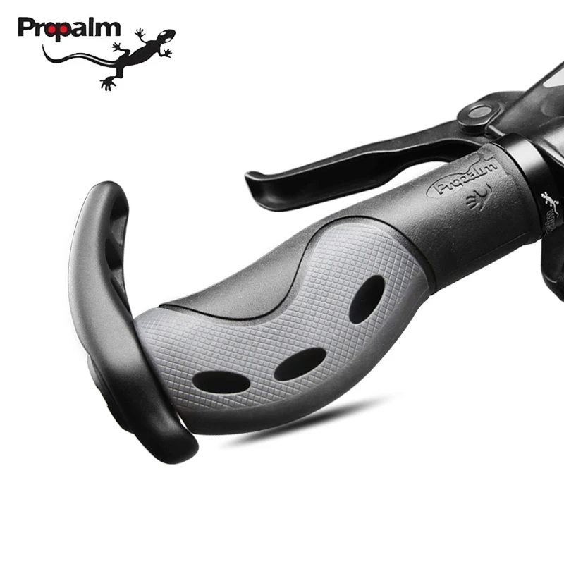 Propalm велосипедные ручки MTB для горной дороги, велосипедные ручки, наконечники, сплав, резина, силикон, мягкая блокировка, велосипедные ручки, заглушки