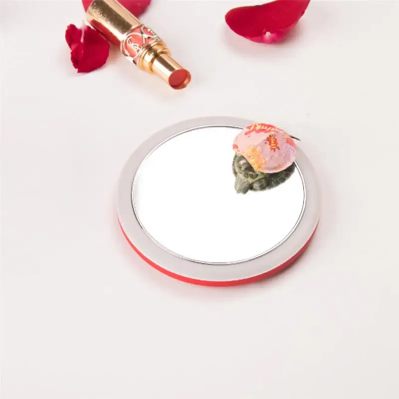 Lurrose, Дамское зеркало для макияжа, светодиодный, многофункциональный, круговой, косметический, портативный, USB, беспроводной, для зарядки телефона, база для красоты, путешествий