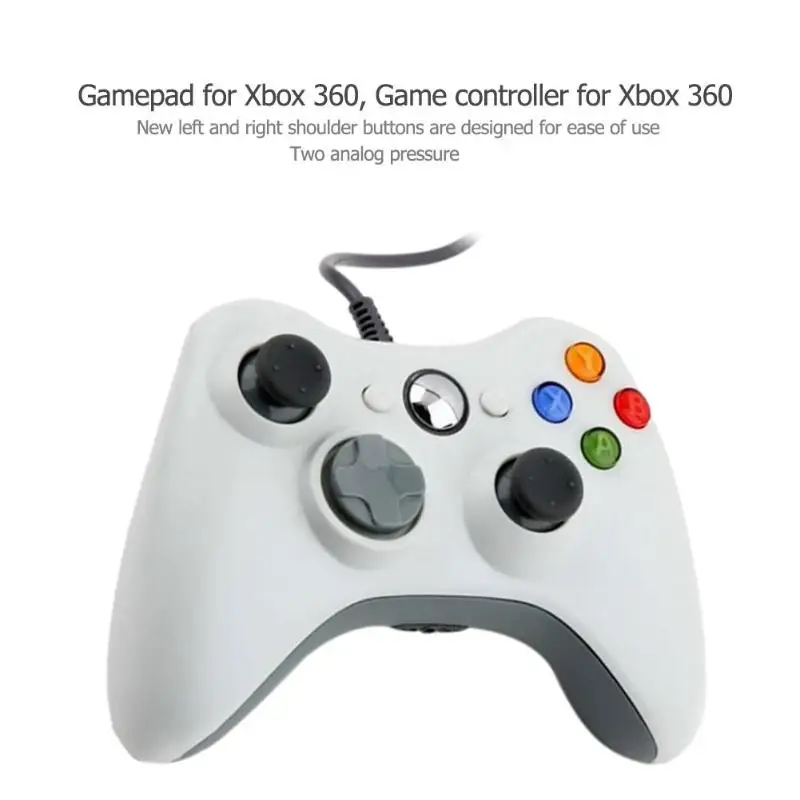 Беспроводной USB проводной игровой контроллер Bluetooth геймпад для microsoft Xbox 360 для Xbox 360 Slim для ПК Windows игровой контроллер - Цвет: USB Wired