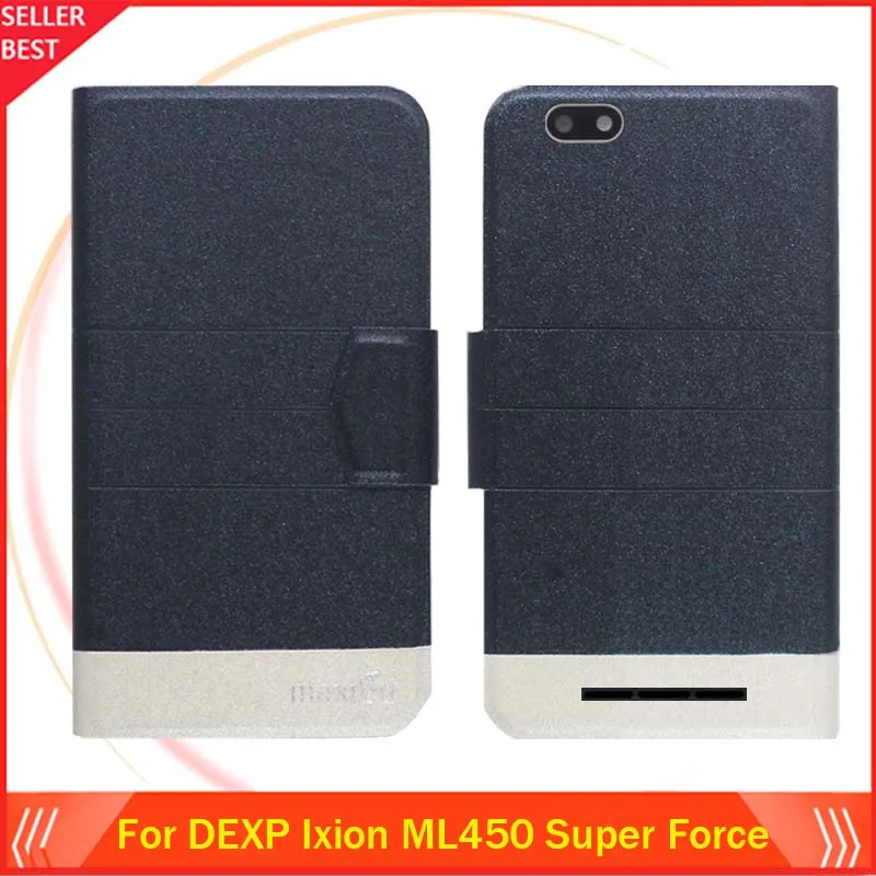 5 цветов Лидер продаж! Эксклюзивный кожаный чехол для телефона DEXP Ixion ML450 Super Force