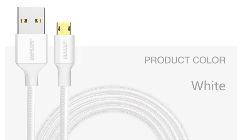 JianHan двусторонний Micro USB кабель 2 м 1 м быстрое зарядное устройство кабель для передачи данных для samsung S6 S7 Xiaomi Мобильный телефон Android кабели телефоны