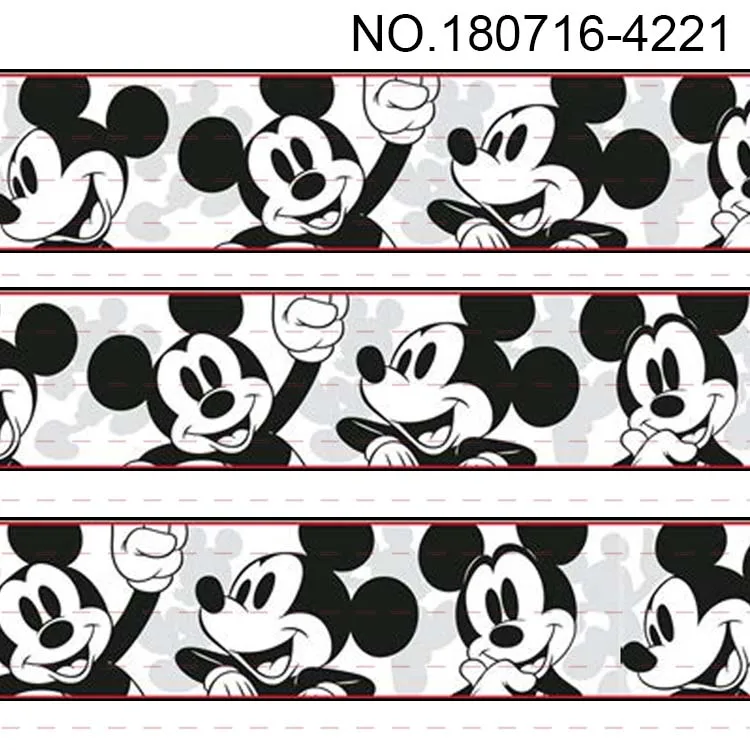 10 ярдов Различные размеры мультяшная лента с принтом из мультфильма животными