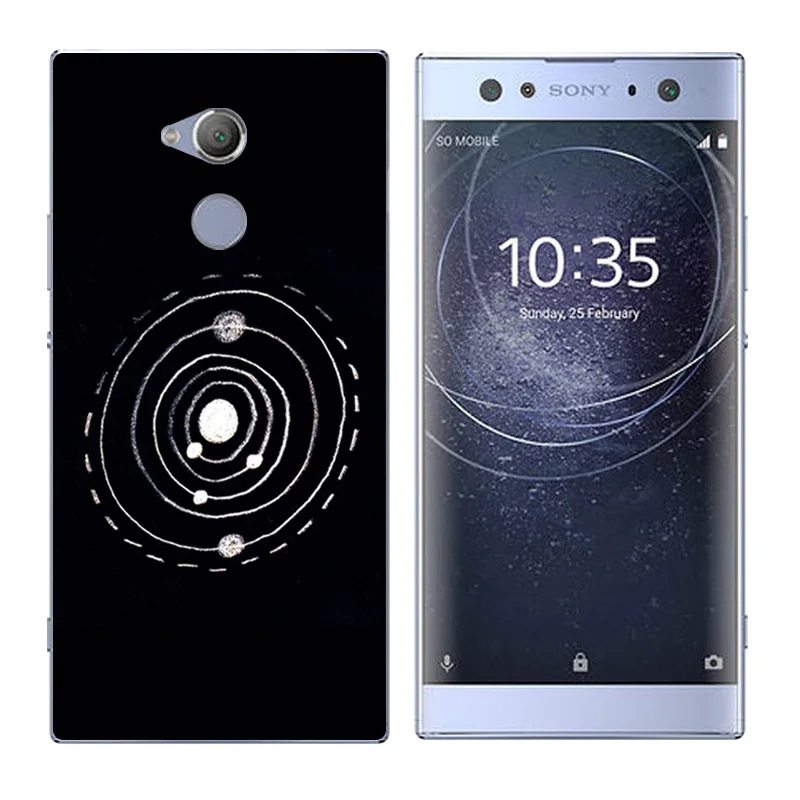 Для Sony Xperia XA2 Ultra TPU для Slim Silionce Soft 6 0 &quotБольшой оружейный чехол телефона Capa |