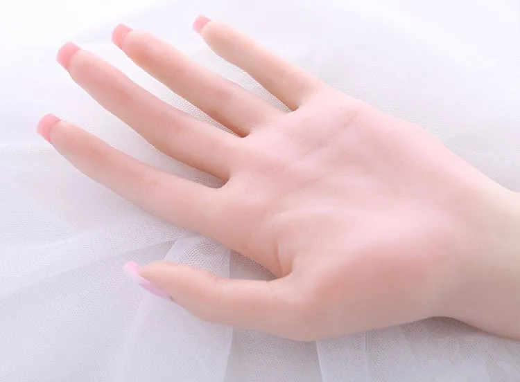 Высокий уровень Реалистичная Женский Мягкий Силиконовый Браслет гибкий манекен