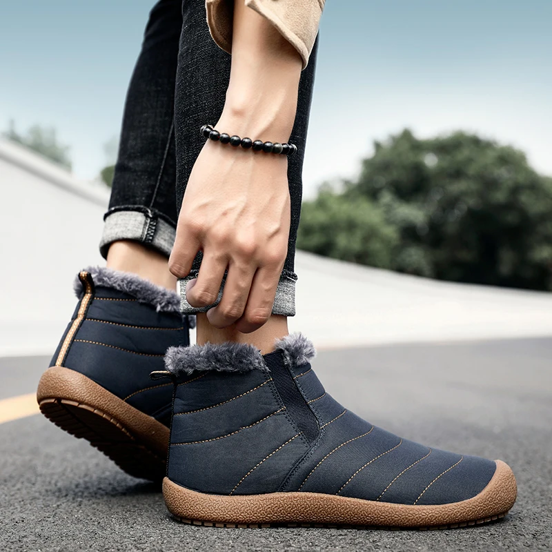 2019 мужские ботинки нескользящая кожаная обувь Мужская популярная Удобная