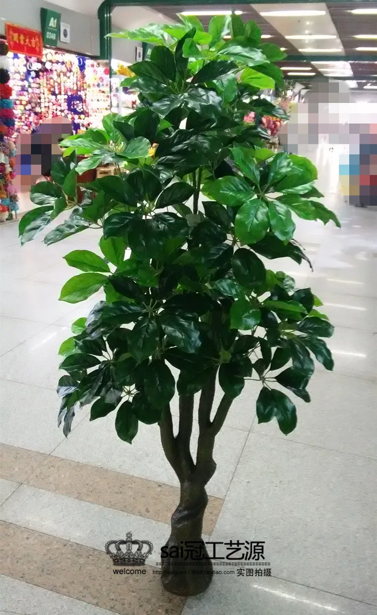 Гостиная моделирование завод дерево большой отель этаж цветочный поддельные